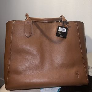 Frye Olivia leather tote bag